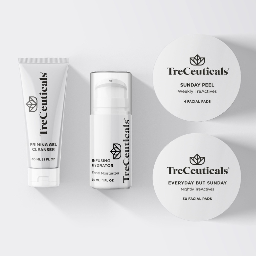30 Day TreCeuticals TreMe Kit - Priming Cleanser Infusing Hydrator Set - Picture 2 of 10